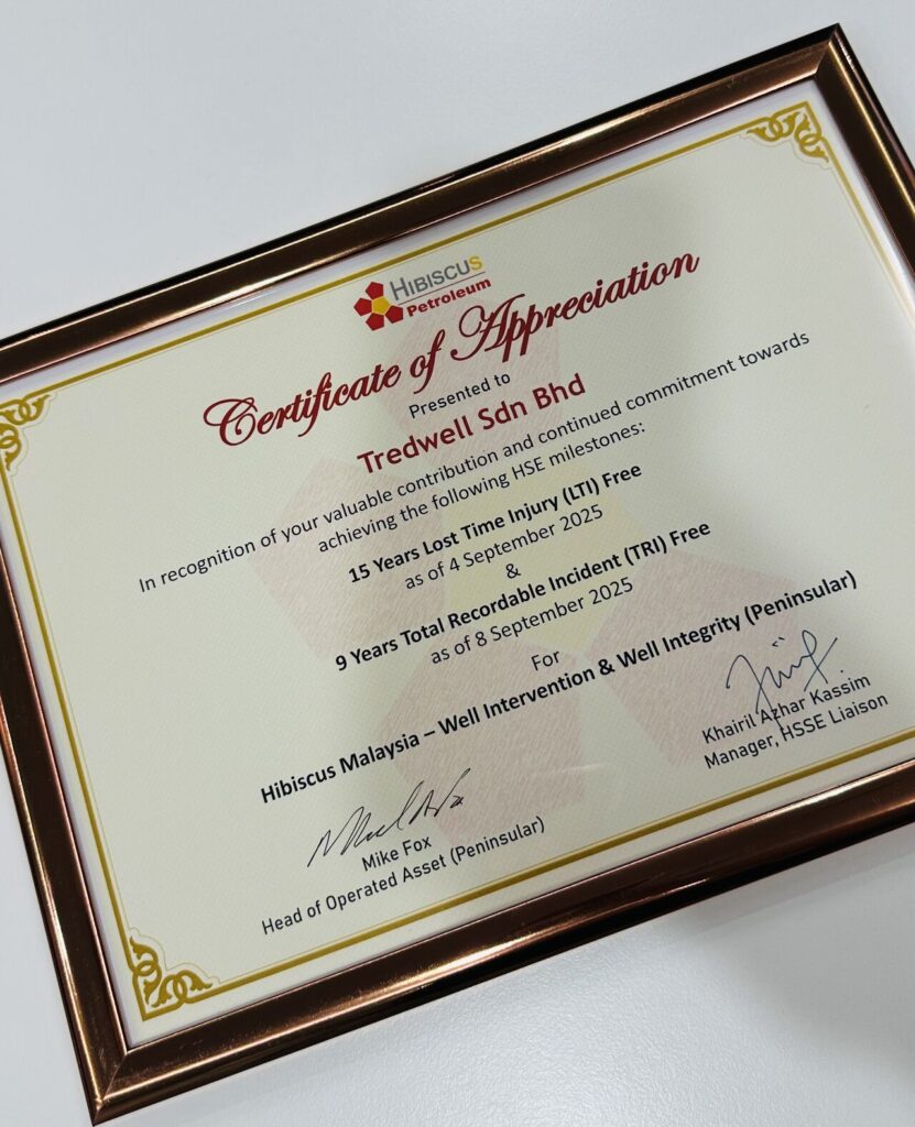 Tredwell Celebrates Major HSE Milestones with Hibiscus Petroleum