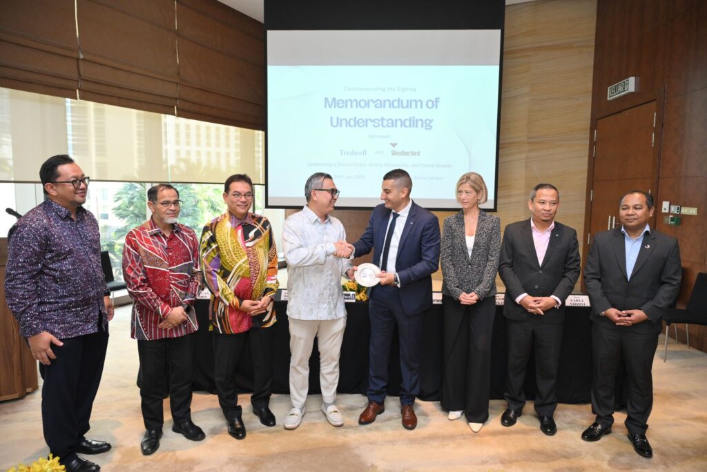 Tredwell and Weatherford Sign Strategic Memorandum of Understanding to Advance Well Completion and Services Capabilities